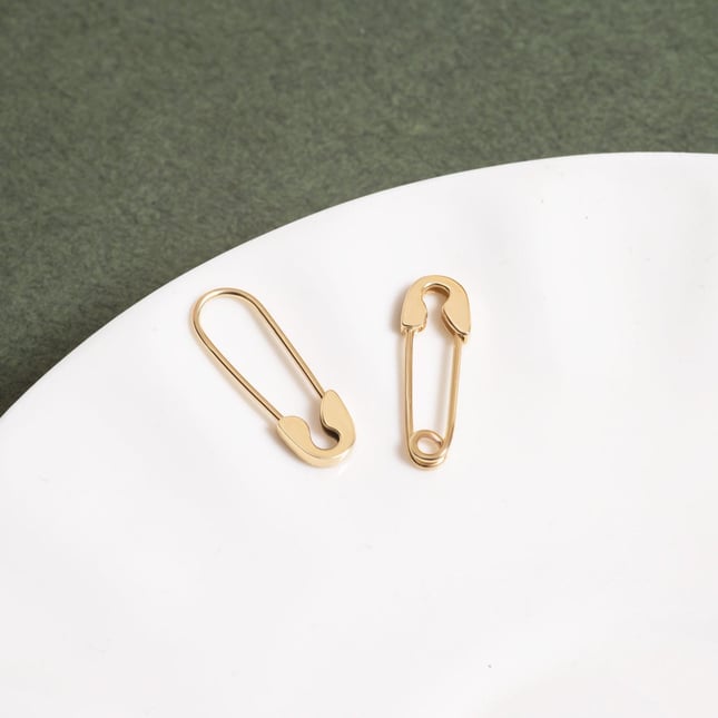 Hoop Solid Gold Earring