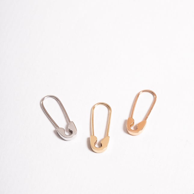 Hoop Solid Gold Earring