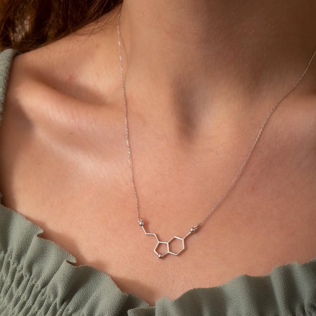Cremation Solid Gold Necklace