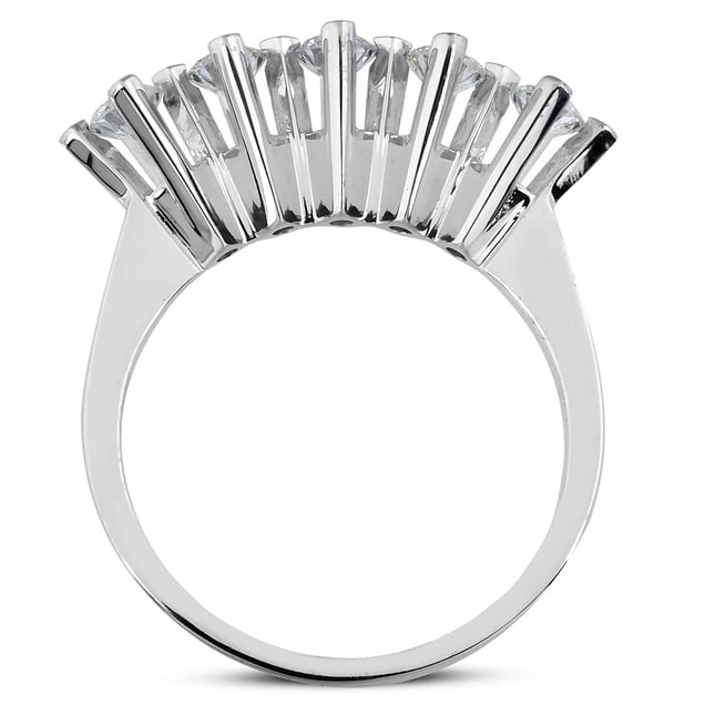 Chroma Precious Collection: Solid Gold 0.5 ct Diamond Five Stone Ring