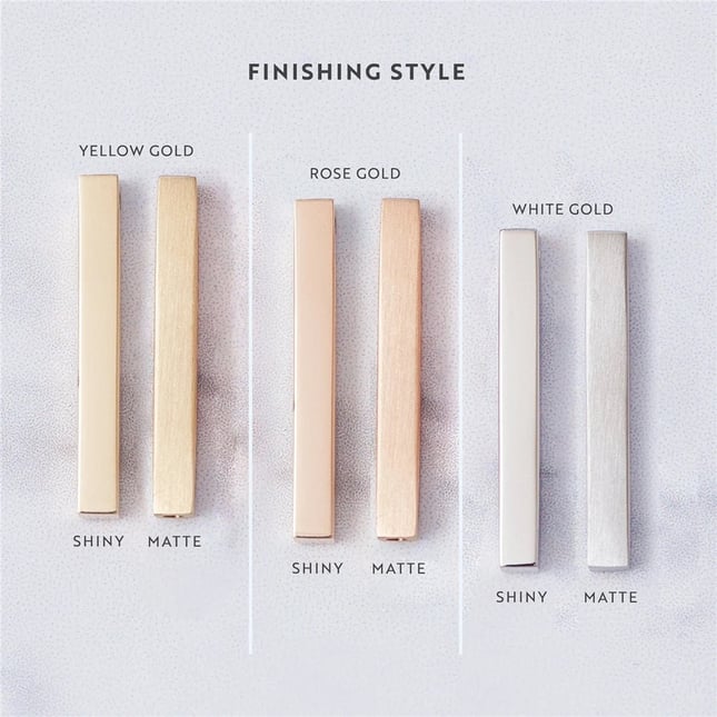 Cremation Engraved Personalized 3D Bar Solid Gold Bracelet