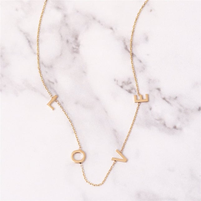 Love Solid Gold Necklace