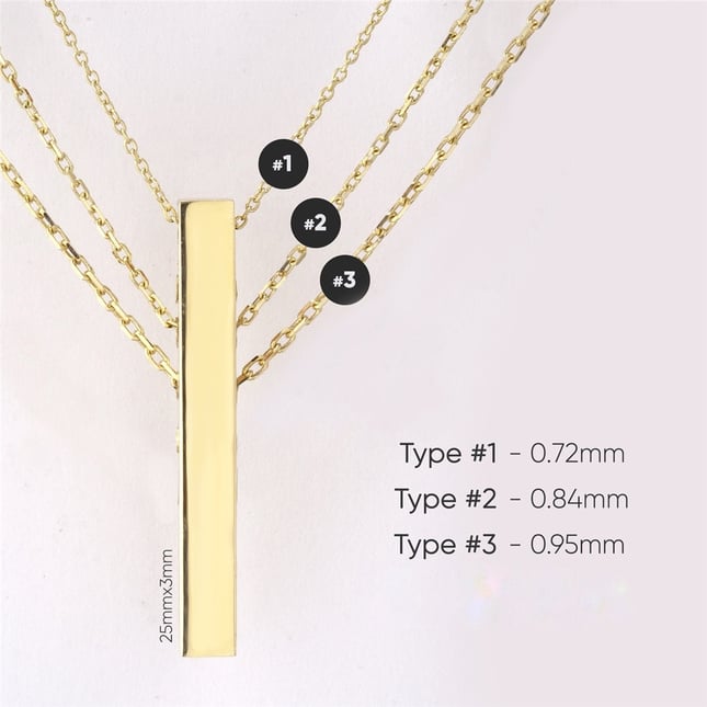 CZ Evil Eye Solid Gold Necklace