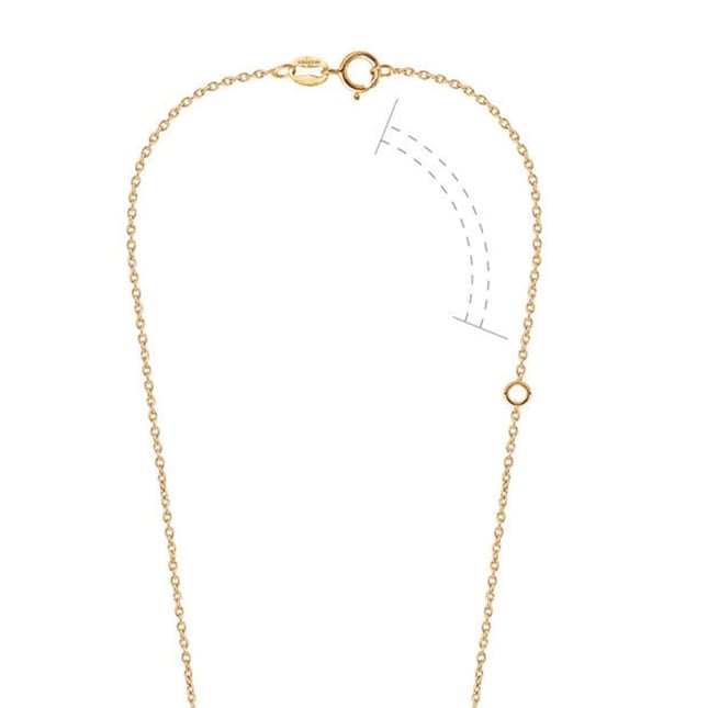 Cross Solid Gold Necklace