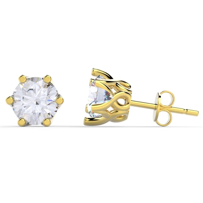 Goldstore-Zirkon Tektaş Küpe