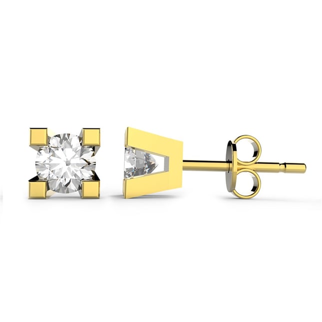 Goldstore-Zirkon Tektaş Küpe