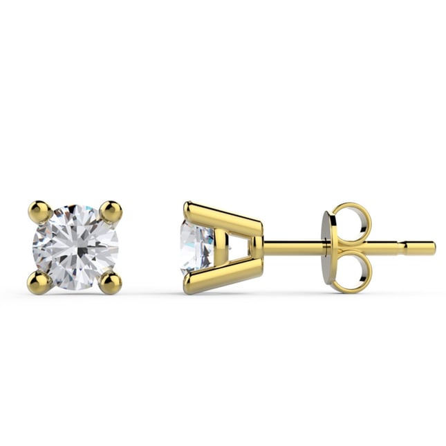 Goldstore-Zirkon Tektaş Küpe