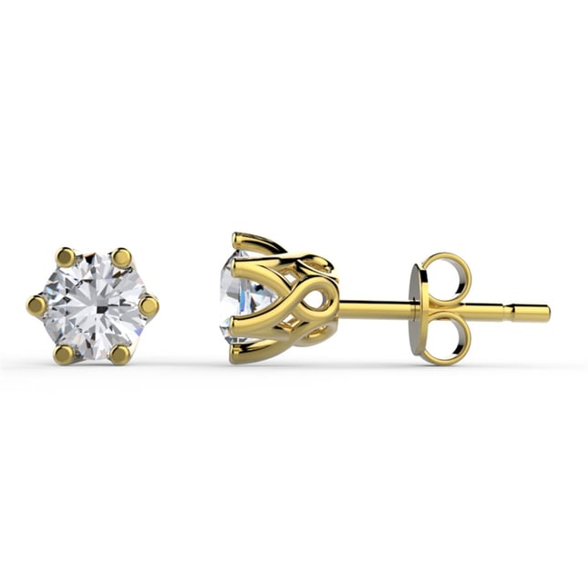Goldstore-Zirkon Tektaş Küpe