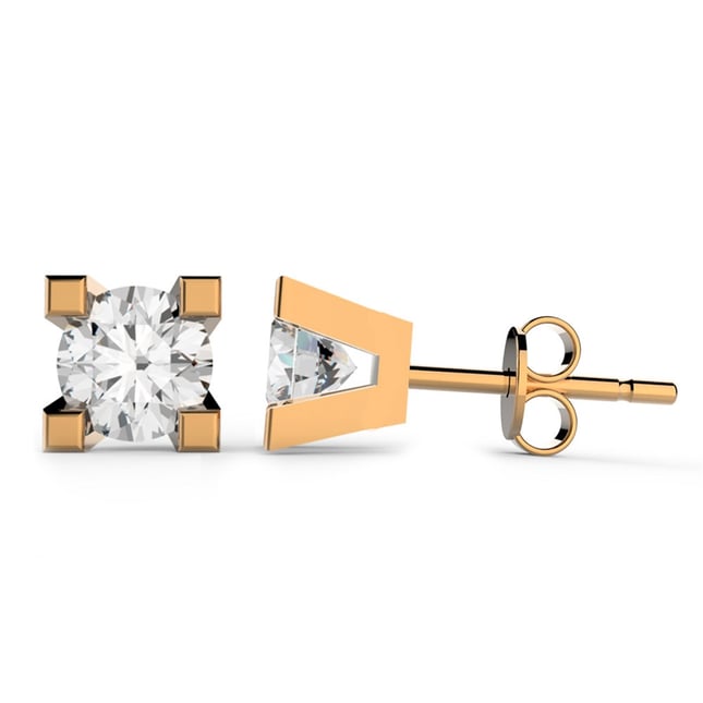 Goldstore-Zirkon Tektaş Küpe