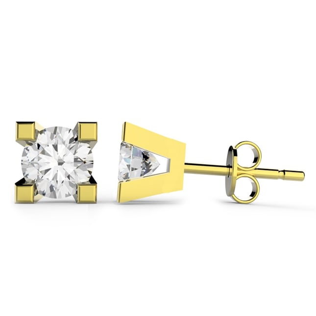 Goldstore-Zirkon Tektaş Küpe