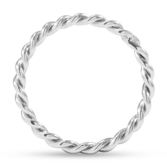 Burgu Minimalist Altın Yüzük