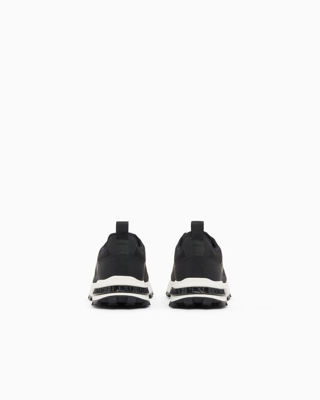 Armani Exchange Erkek Düşük Bilekli Siyah Sneaker XM003611 AF29101-UC001