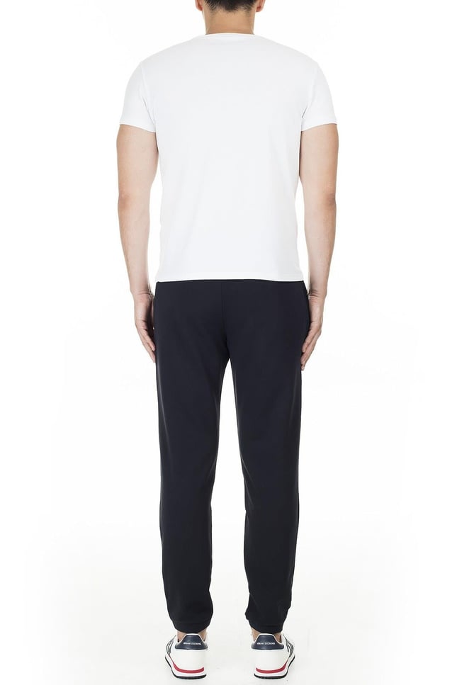 Armani Exchange Erkek Dokuma Kumaş  Normal Bel  Düz Model Lacivert Pantolon 8NZP82 ZJH3Z-1510