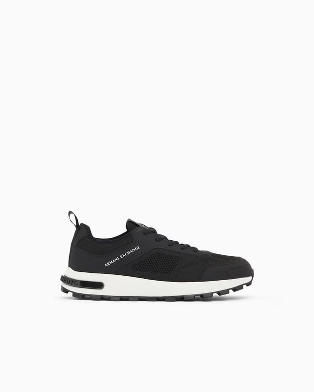 Armani Exchange Armani Exchange Erkek Düşük Bilekli Siyah Sneaker XM003611 AF29101-UC001