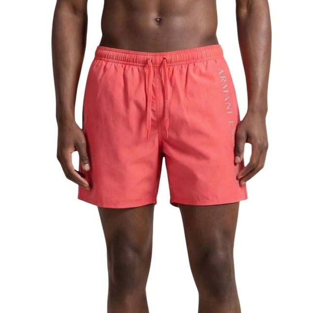 Armani Exchange Armani Exchange Erkek Normal Bel Lastikli Kısa Boy Pembe Deniz Şortu XM000832 AF22573-U4029
