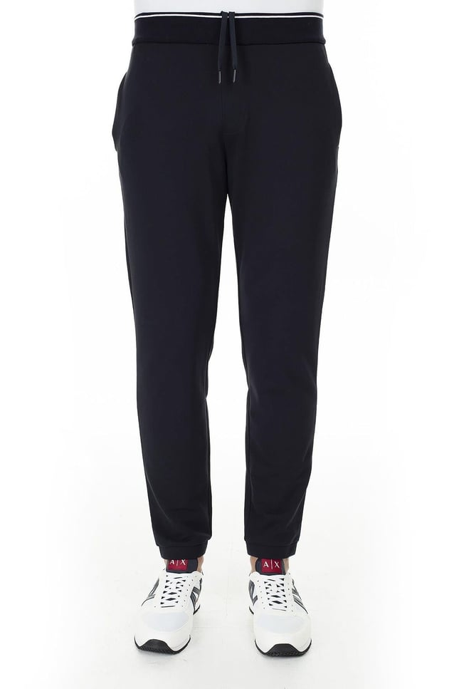 Armani Exchange Erkek Dokuma Kumaş  Normal Bel  Düz Model Lacivert Pantolon 8NZP82 ZJH3Z-1510