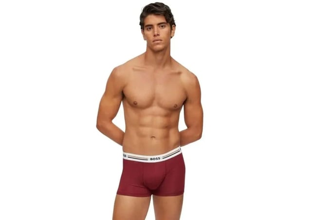 BOSS Erkek Marka Logolu Beli Lastikli Çok Renkli Boxer 50492200-643