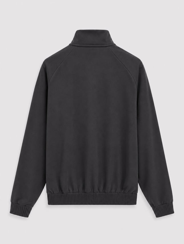BOSS Erkek Normal Kalıp Logo Detaylı Dik Yakalı Kısa Kollu Siyah T-Shirt 50563967-001