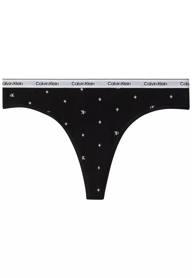 Calvin Klein Calvin Klein Kadın Logo İmzalı Elastik Bel Bantlı Brezilya Kesimi Siyah Bikini Altı LV00QD5246-2YG