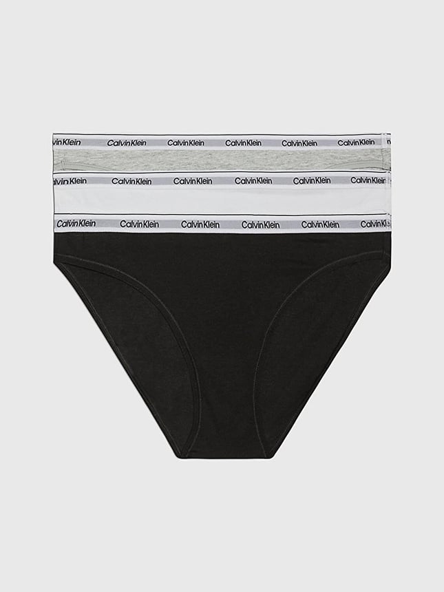 Calvin Klein Calvin Kleın Kadın Marka Logolu Rahat Kesim Çok Renkli Külot 000QD5207E-MPI