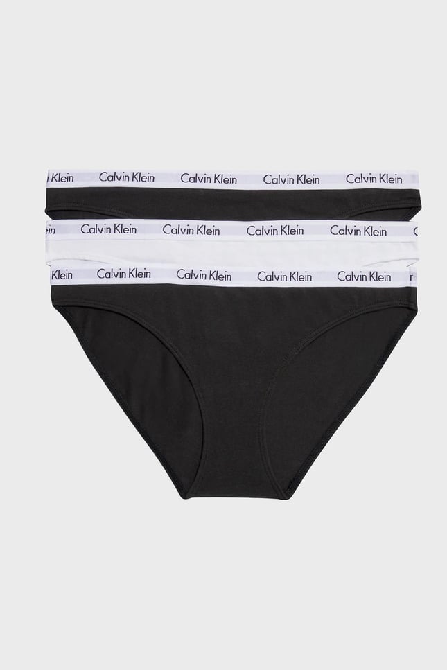 Calvin Klein Calvin Kleın Kadın Marka Logolu Günlük Kullanım Siyah Külot 000QD3588E-WZB