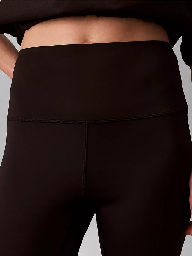 Calvin Klein Kadın Yüksek Bel Dar Kalıp Siyah Tayt LVGWS6L676-UB1