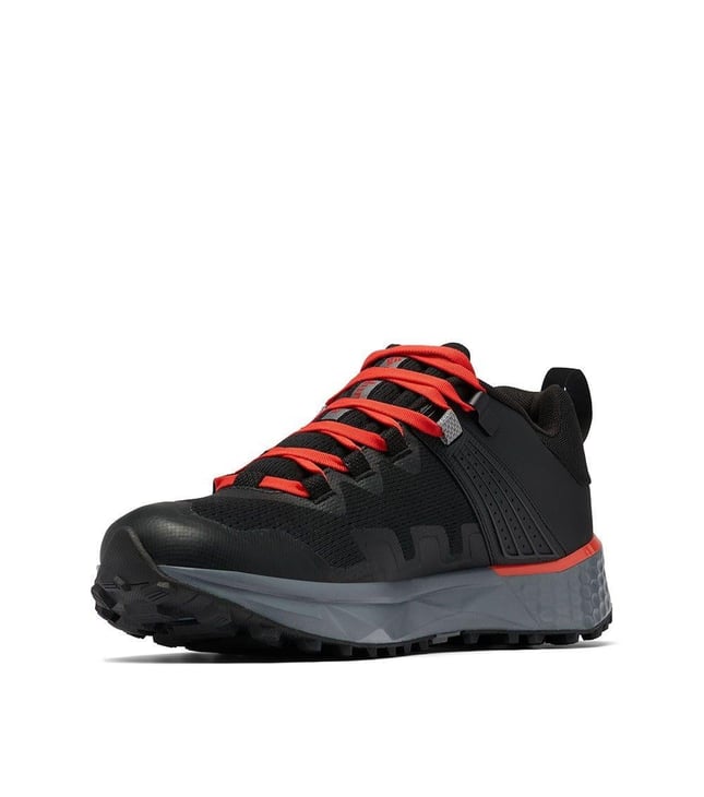 Columbia Erkek Kaydırmaz Tabanlı Spor Kullanım Marka Logolu Siyah Outdoor Ayakkabı 2027091-010