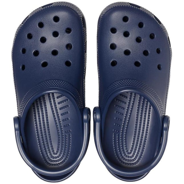Crocs UNISEX Marka Logolu Rahat Taban Lacivert Terlik 10001-410