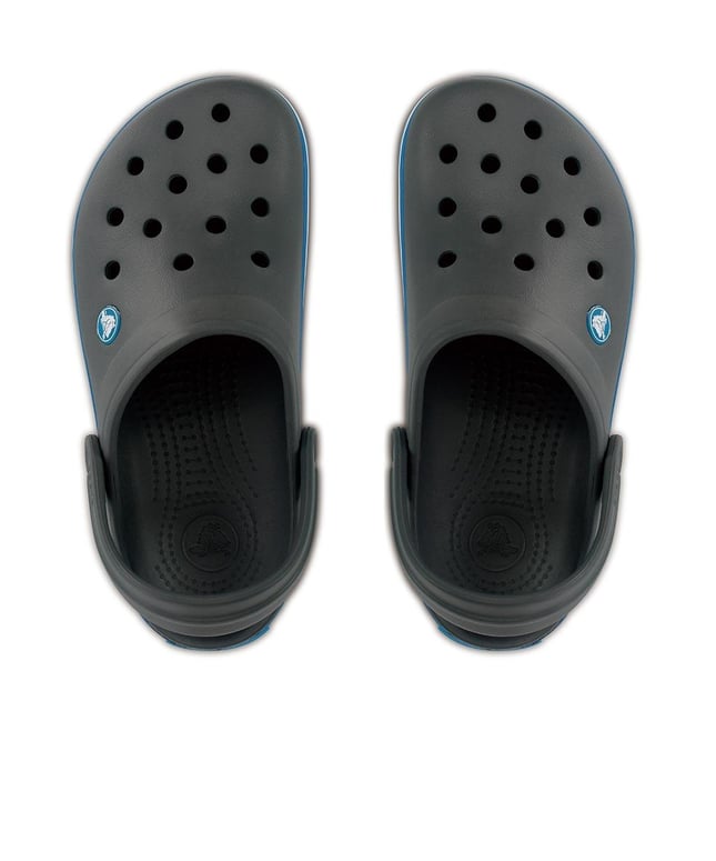 Crocs UNISEX Renkli Logo Detaylı Günlük Lacivert-Gri Terlik 11016-07W