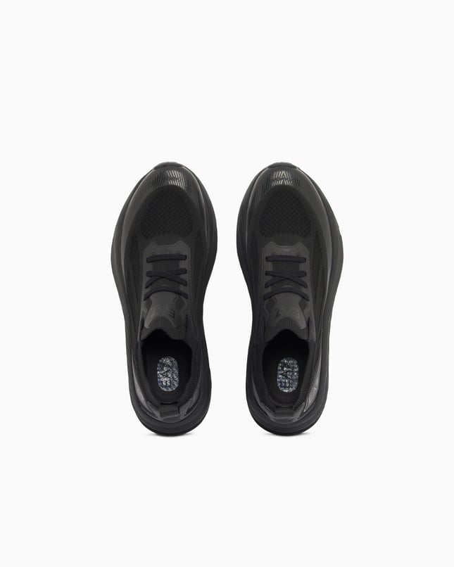 Ea7 Erkek Bağcıklı Rahat Taban Logo Detaylı Deri Günlük Siyah1 Sneaker 7X000343 AF18639-MC513