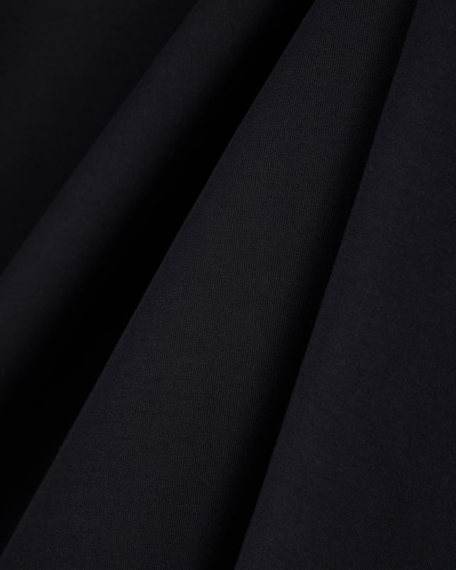 Emporıo Armani Erkek Normal Kalıp Yuvarlak Yakalı Logo Detaylı Pamuklu Çift Jarse Kumaşlı Siyah1 Sweatshirt EM007352 AF10013-MC721
