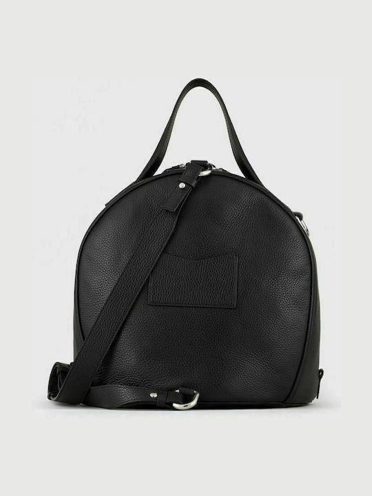 Emporıo Armani Kadın Logo Ayarlanabilir Askılı Siyah Omuz Çantası Y3A138 Y350E-SIYAH