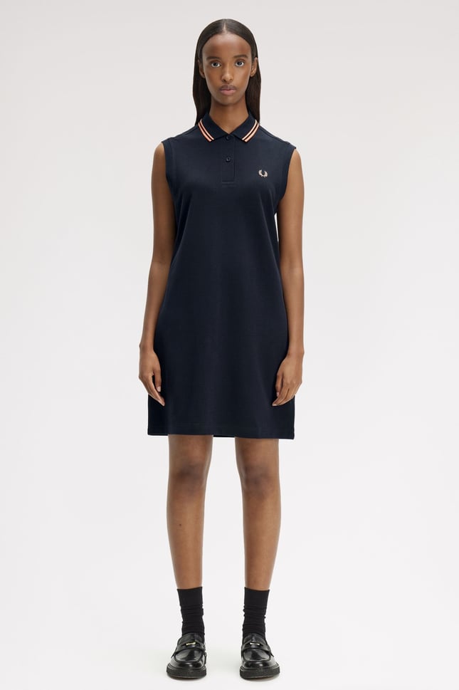 Fred Perry Fred Perry Kadın Lacivert Elbise D7200-39C