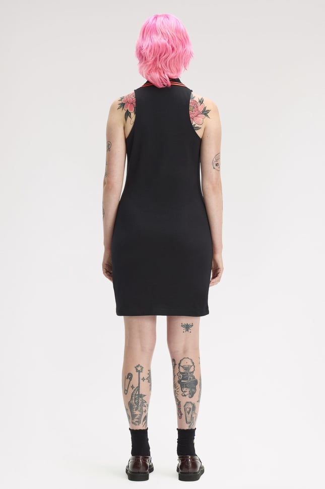 Fred Perry Kadın Siyah Elbise SD2141-102