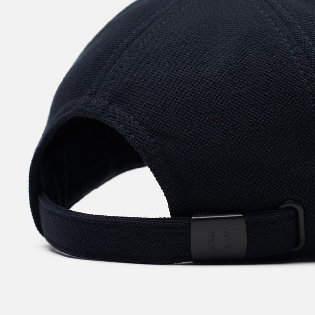 Fred Perry Unısex %100 Pamuk Ayarlanabilir Metal Tokalı Fred Perry Logo Detay Lacivert Şapka HW2295-T73