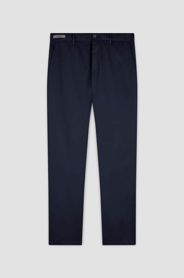 Paul Shark Erkek Regular Fit Normal Bel Daralan Paça Pamuklu Lacivert Pantolon 25414043-013