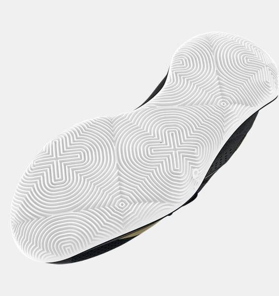 Under Armour Erkek Logo Detaylı Hafif Esneyebilen Bağcıklı Siyah1 Basketbol Ayakkabısı 3026634-001