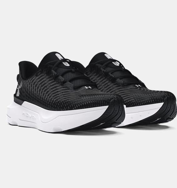 Under Armour Erkek Marka Logolu Rahat Taban Bağıcıklı Siyah Koşu & Antrenman Ayakkabısı 3027190-001