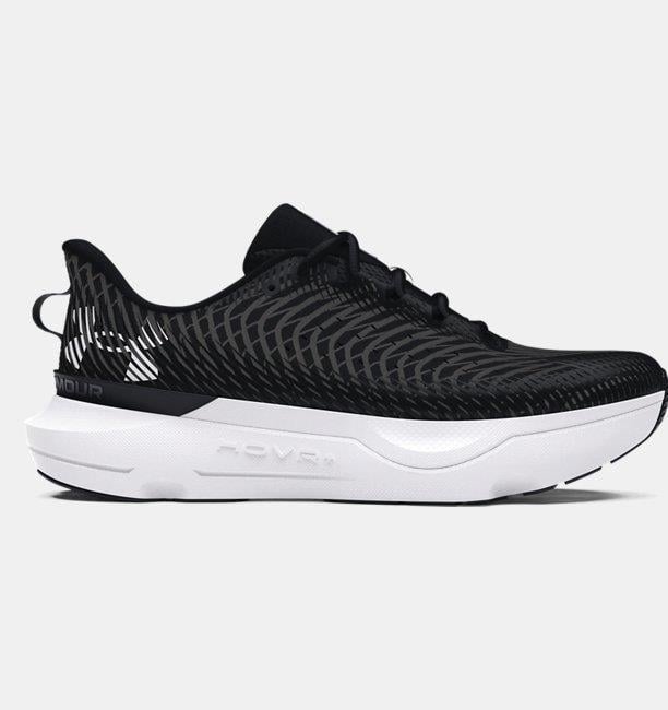 Under Armour Under Armour Erkek Marka Logolu Rahat Taban Bağıcıklı Siyah Koşu & Antrenman Ayakkabısı 3027190-001