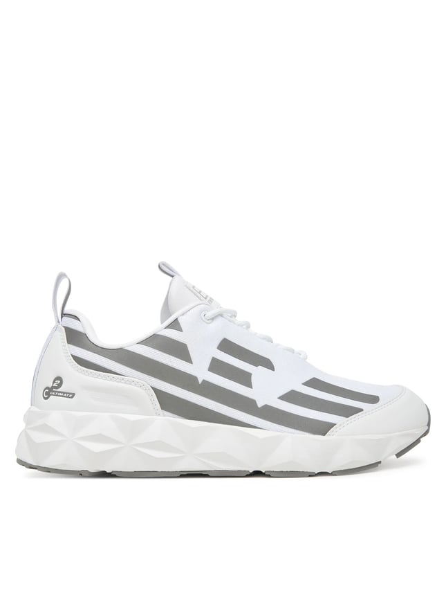 EA7 Ea7 Erkek Hafif Yüksek Taban Kartal Logolu Beyaz Sneaker X8X217 XK433-MZ024