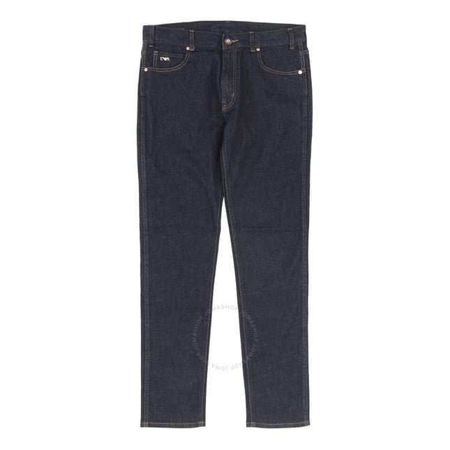 Emporio Armani Emporıo Armani Erkek Normal Belli Dar Kesim Düz Paça Mavi Jeans 3L1J16 1DJPZ-0941