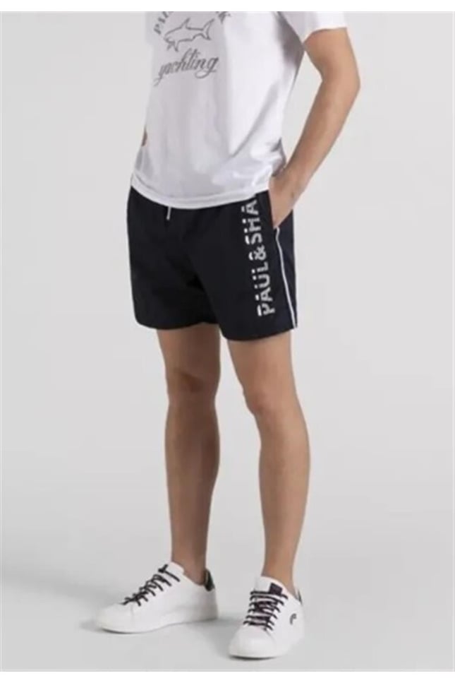 Paul Shark Paul Shark Erkek Regular Fit Düz Lacivert Mayo 21415058A-013