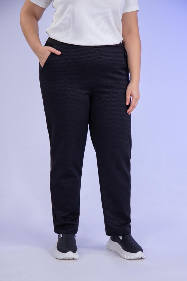Büyük Beden 3330703 Pantolon Siyah