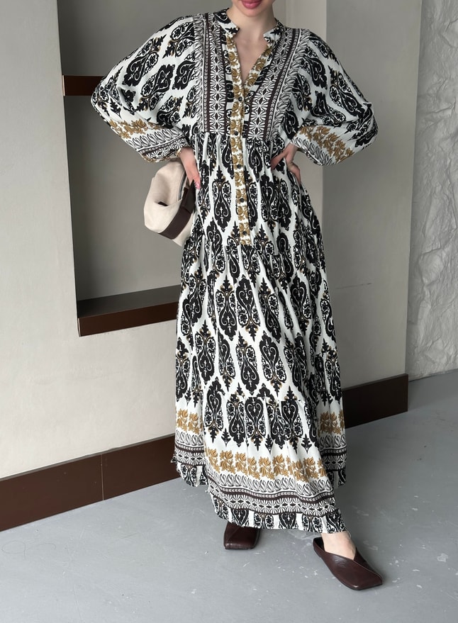 Laura Maxi Elbise