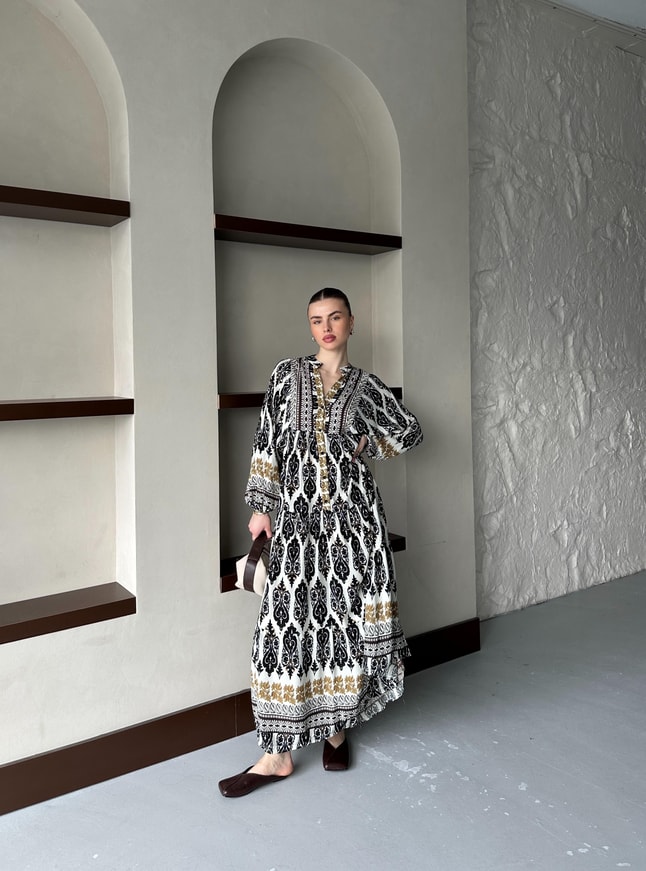 Laura Maxi Elbise