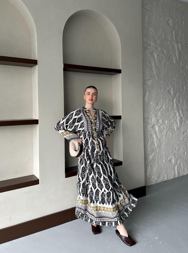 Laura Maxi Elbise