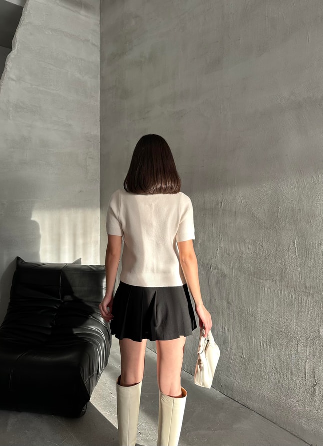 Mona Taşlı Lux Triko