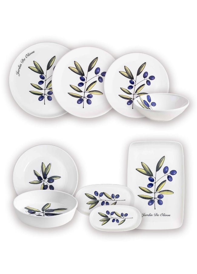 The Mia Olivos 6 Kişilik Yemek Talımı 31 Parça Set 1