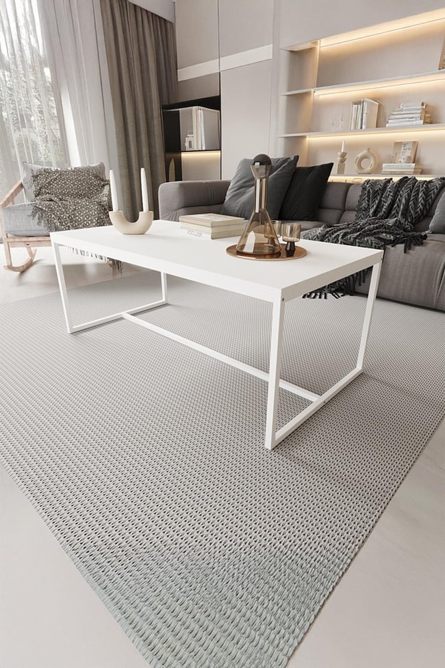 Deconode Alpine Orta Sehpa Beyaz- Beyaz DN1100BB