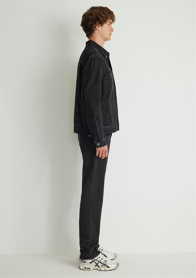 Mavı M0110273-85218 Ray Smoke College Erkek Oversıze Denım Ceket